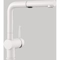 Blanco Linus Pull Out Kitchen Faucet 1.5 GPM - White 526373